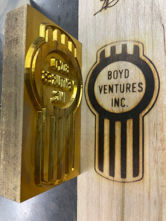 Custom Branding Iron Set for Mr. Ron Boyd