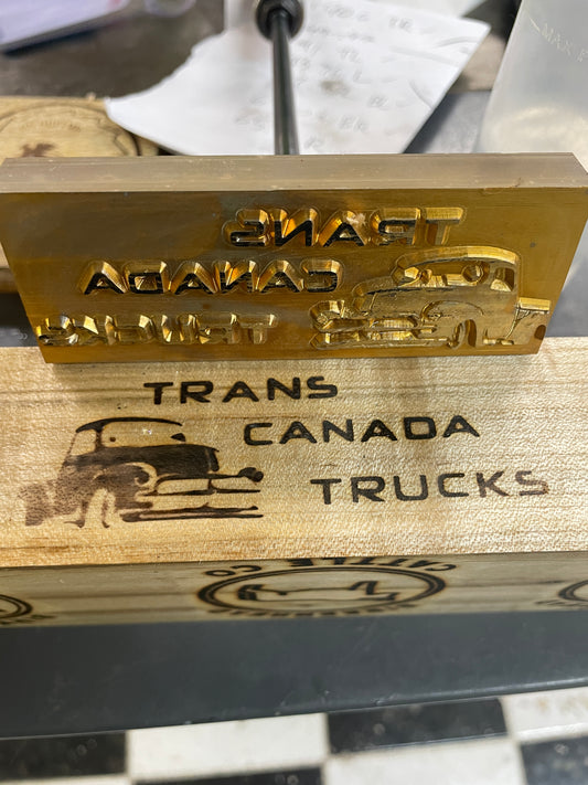 Trans Canada Branding Iron