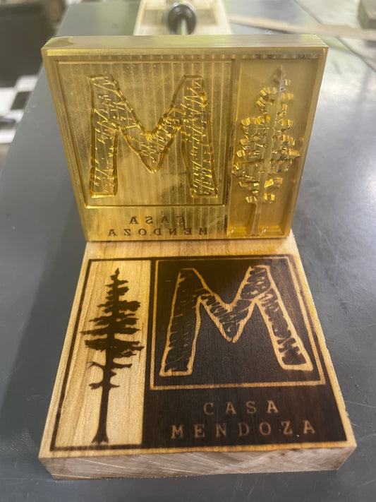 Custom Casa Mendoza Branding Iron