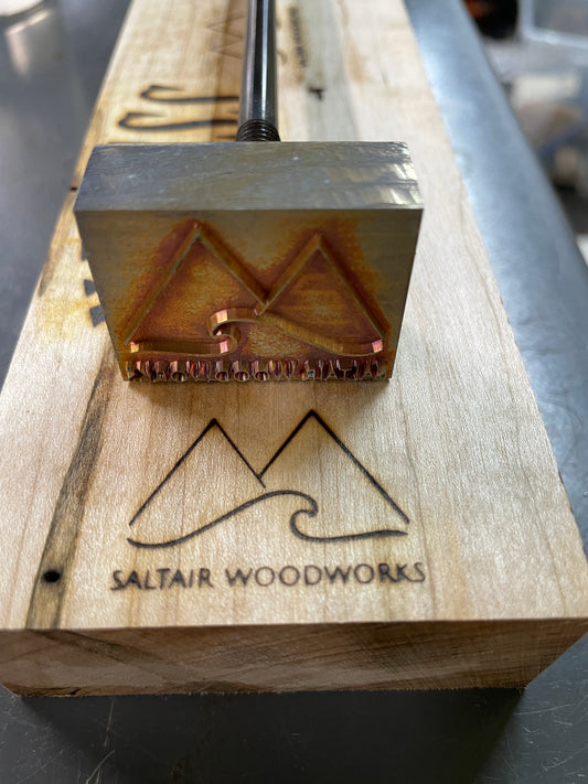 Custom Brand for Saltair woodworks